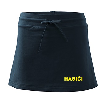 Sukně dámská HASIČI se všitými kraťasy
