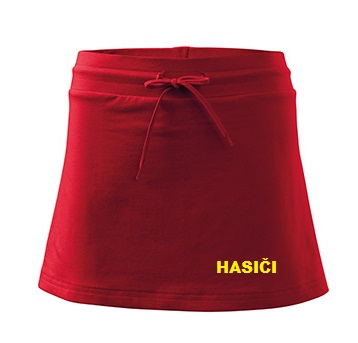 Sukně dámská HASIČI se všitými kraťasy