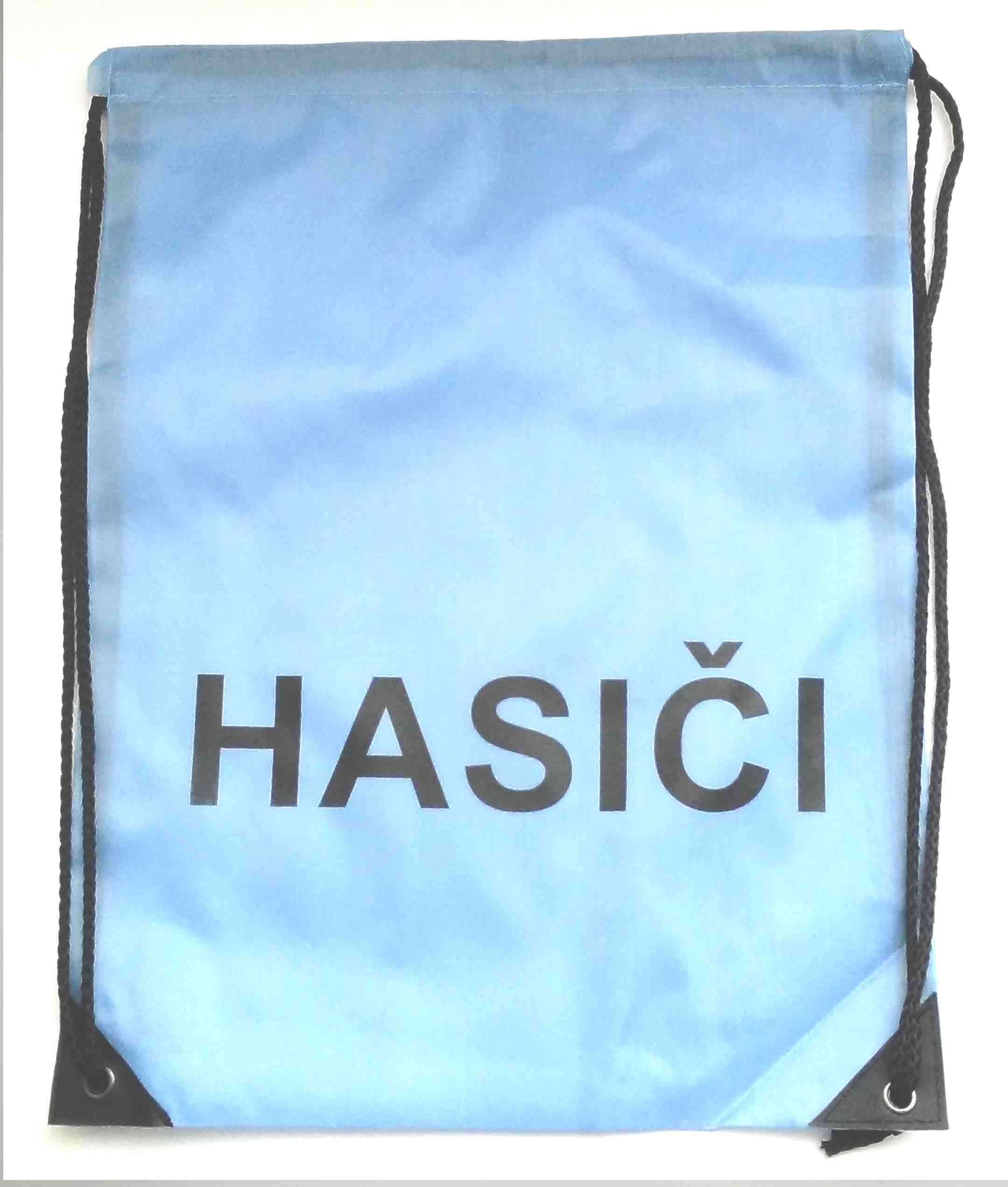 Batoh s nápisem HASIČI modrý
