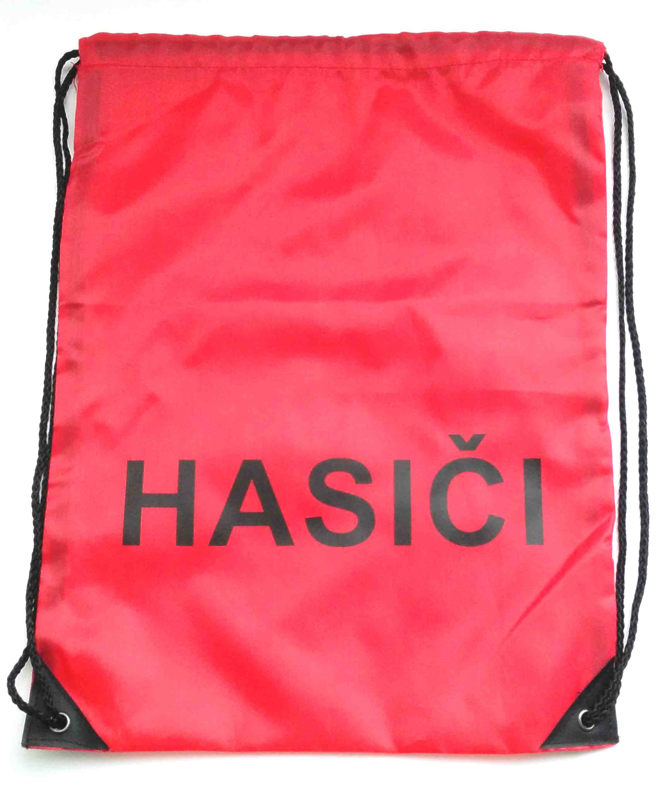 Batoh s nápisem HASIČI červený