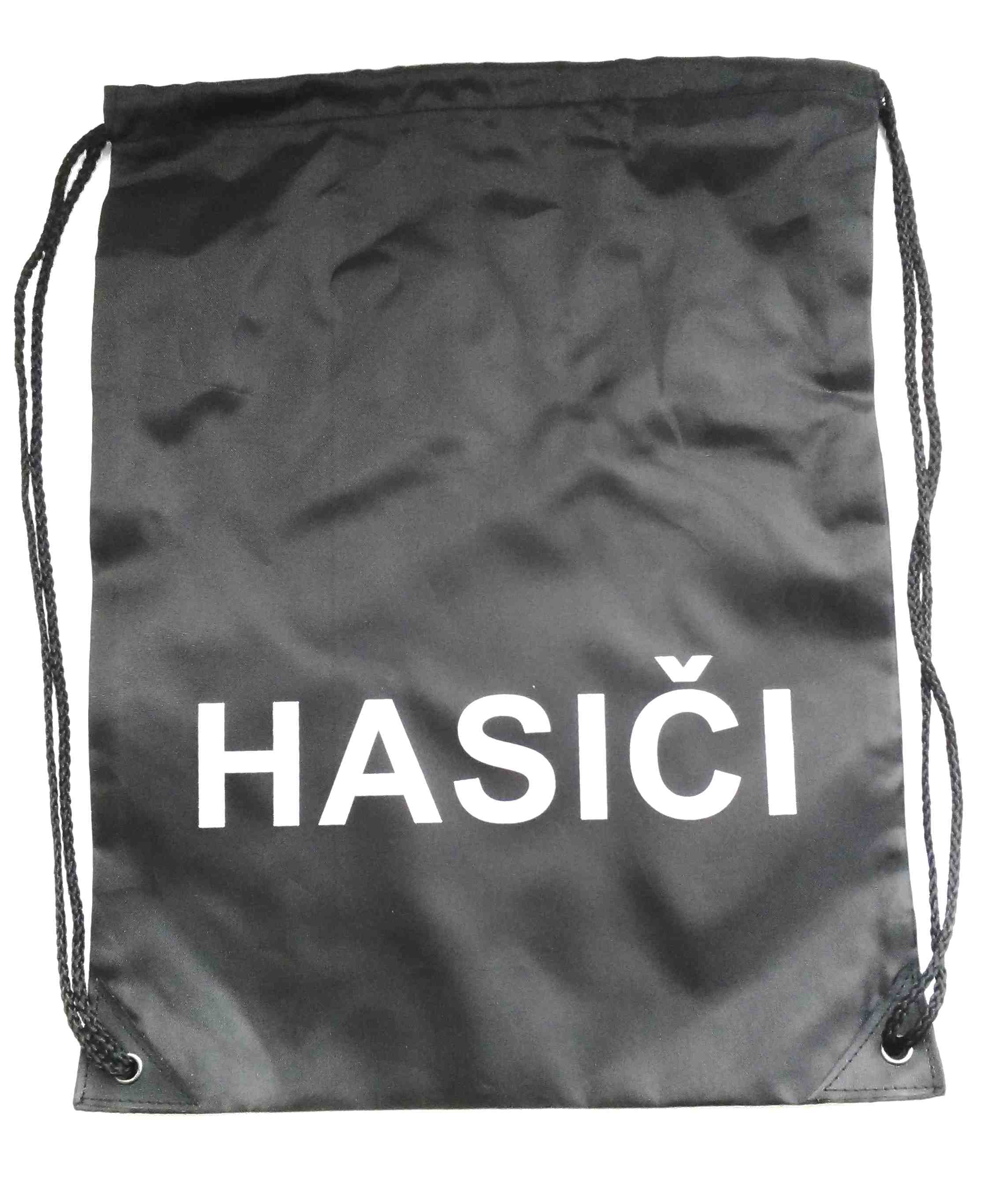 Batoh s nápisem HASIČI černý