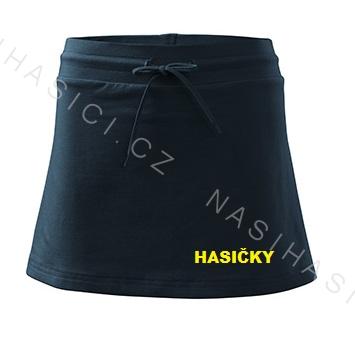 Sukně HASIČKY se všitými kraťasy