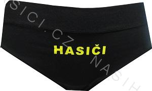 Kalhotky  černé   HASIČI