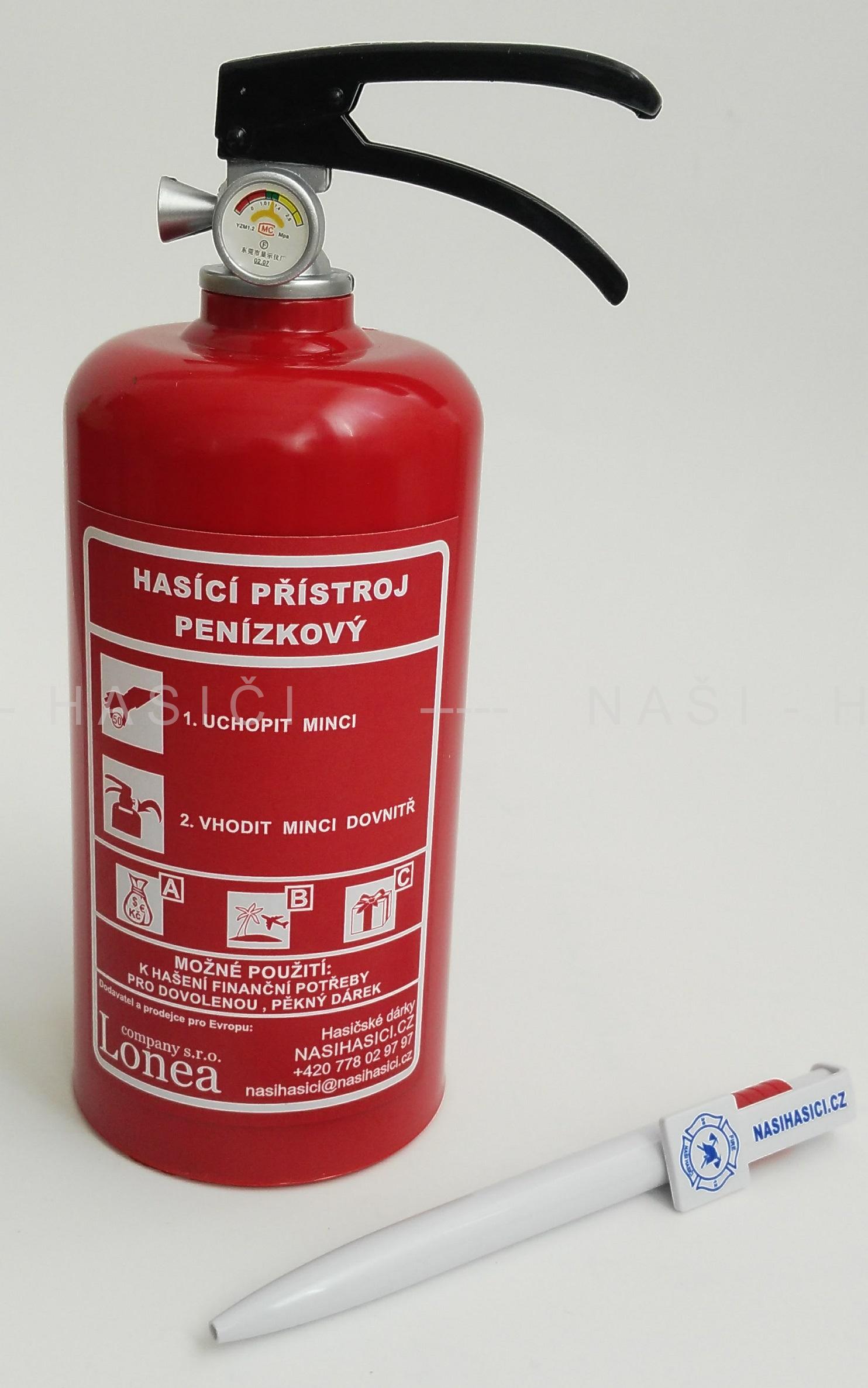 Pokladnička hasicí přístroj