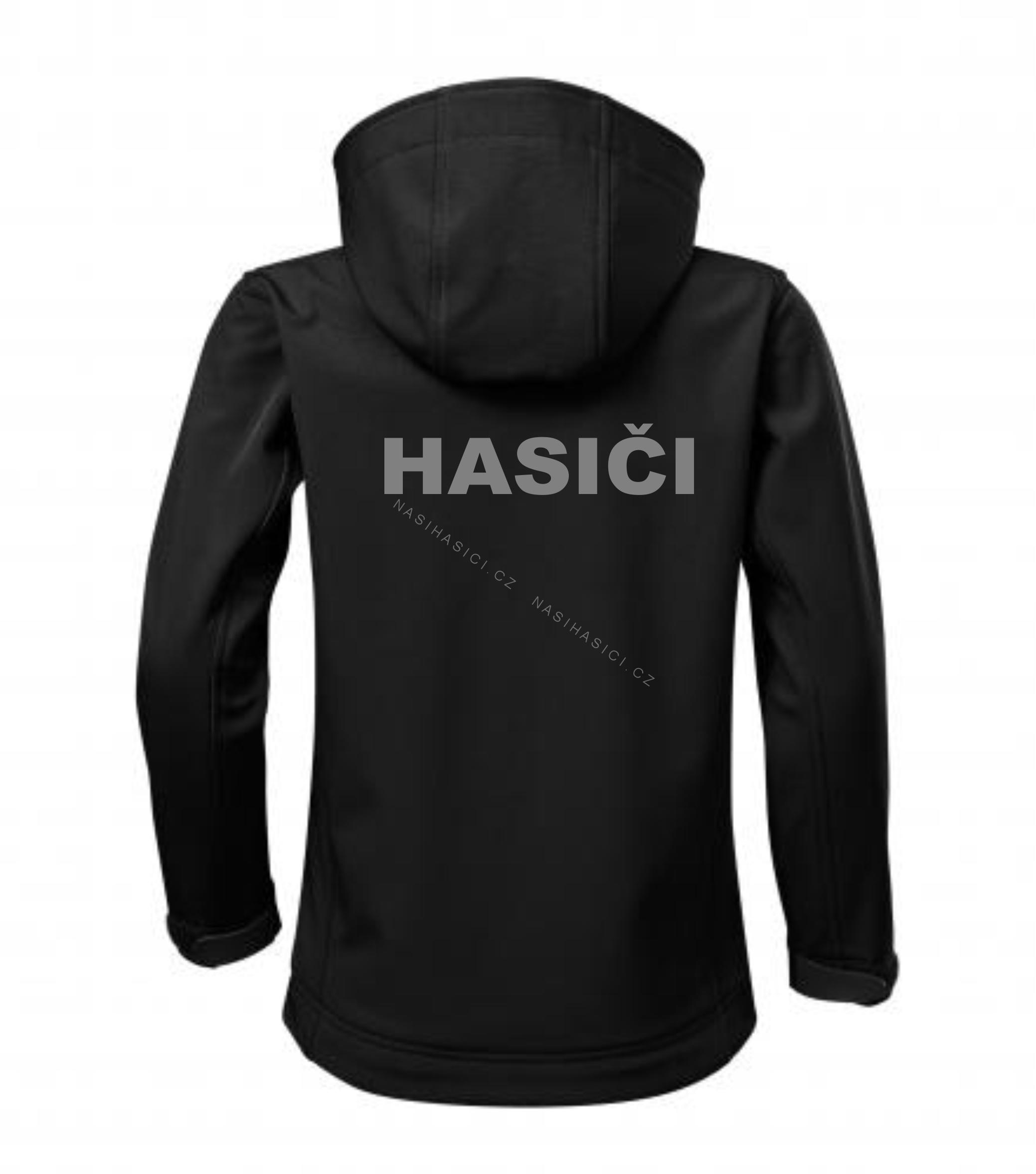Softshellová bunda HASIČI Dětská Black