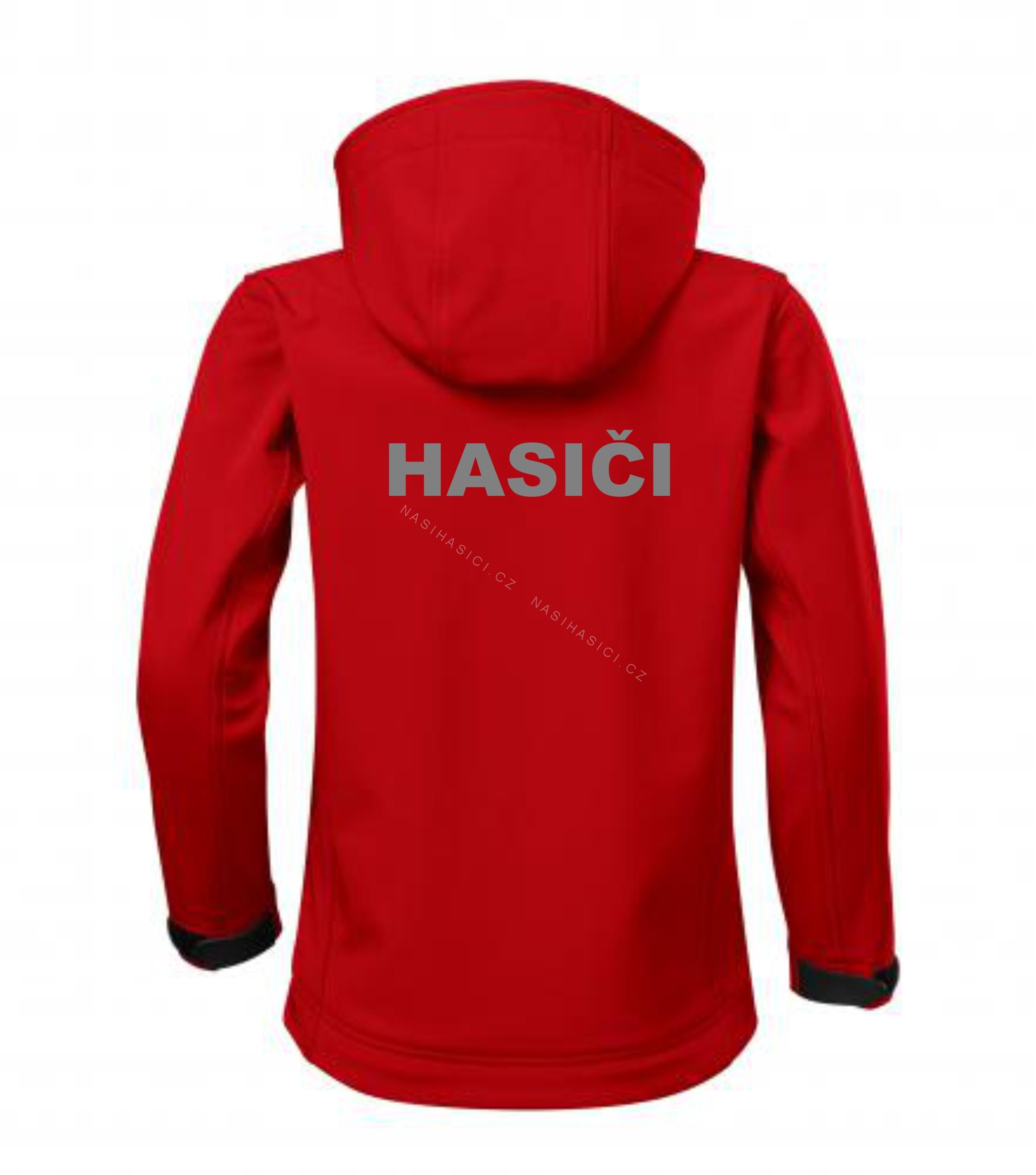 Softshellová bunda HASIČI Dětská RED