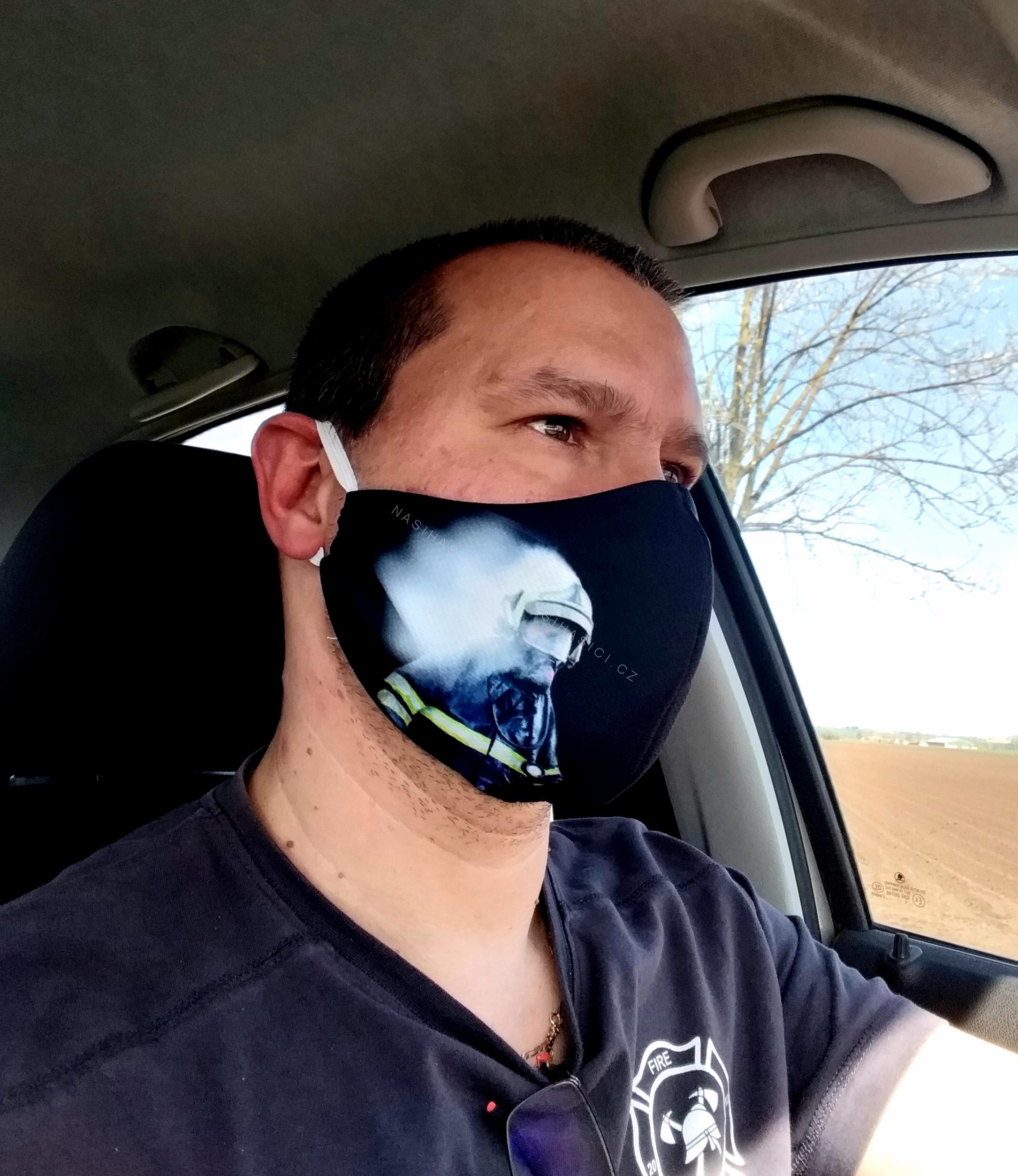 Rouška HASIČI ČR