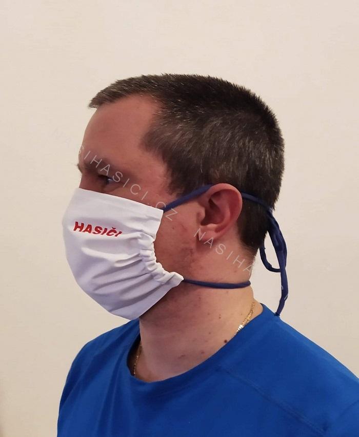Rouška dvouvrstvá s kapsou na filtr nebo nano filtr