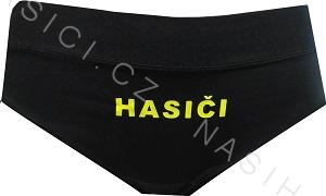 Kalhotky  černé   HASIČI