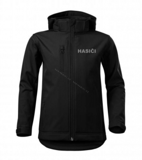 Softshellová bunda HASIČI Dětská Black