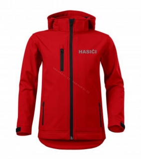 Softshellová bunda HASIČI Dětská RED