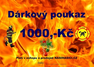 Dárkový poukaz 1000,-Kč