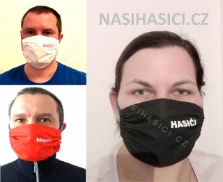 Rouška dvouvrstvá s kapsou na filtr nebo nano filtr