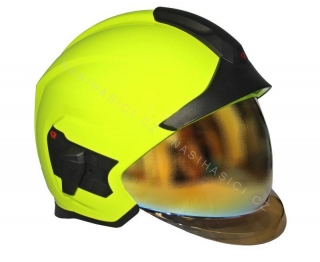 Přilba HEROS TITAN FIRE GOLD Rosenbauer signální žlutá-luminiscenční  