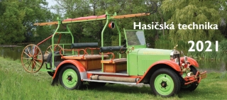 Stolní kalendář 2021 - Hasičská technika