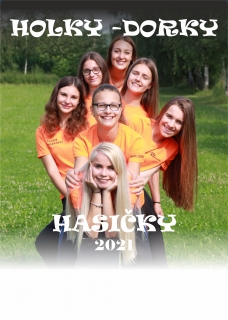 Nástěnný kalendář HOLKY DORKY HASIČKY 2021